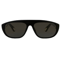 Thumbnail for Ann Demeulemeester Sunglasses Flat Top Black 925 Silver CAT3 AD1C1SUN - Watches & Crystals