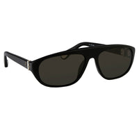 Thumbnail for Ann Demeulemeester Sunglasses Flat Top Black 925 Silver CAT3 AD1C1SUN - Watches & Crystals