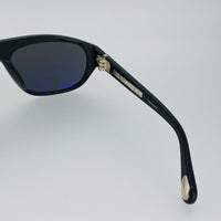 Thumbnail for Ann Demeulemeester Sunglasses Flat Top Black 925 Silver CAT3 AD1C1SUN - Watches & Crystals