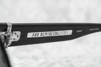Thumbnail for Ann Demeulemeester Sunglasses Oversized Black 925 Silver with Grey Lenses CAT3 AD6C1SUN - Watches & Crystals