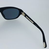 Thumbnail for Ann Demeulemeester Sunglasses Scratch Black 925 Silver with Grey Mirror Lenses CAT3 AD1C8SUN - Watches & Crystals