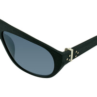 Thumbnail for Ann Demeulemeester Sunglasses Scratch Black 925 Silver with Grey Mirror Lenses CAT3 AD1C8SUN - Watches & Crystals