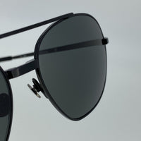 Thumbnail for Ann Demeulemeester Sunglasses Titanium Black with Grey Lenses CAT3 AD12C4SUN - Watches & Crystals