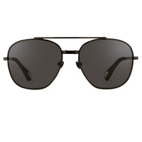 Thumbnail for Ann Demeulemeester Sunglasses Titanium Black with Grey Lenses CAT3 AD12C4SUN - Watches & Crystals