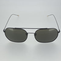 Thumbnail for Ann Demeulemeester Titanium Sunglasses Square Shiny Black 925 Silver CAT3 AD63C1SUN - Watches & Crystals