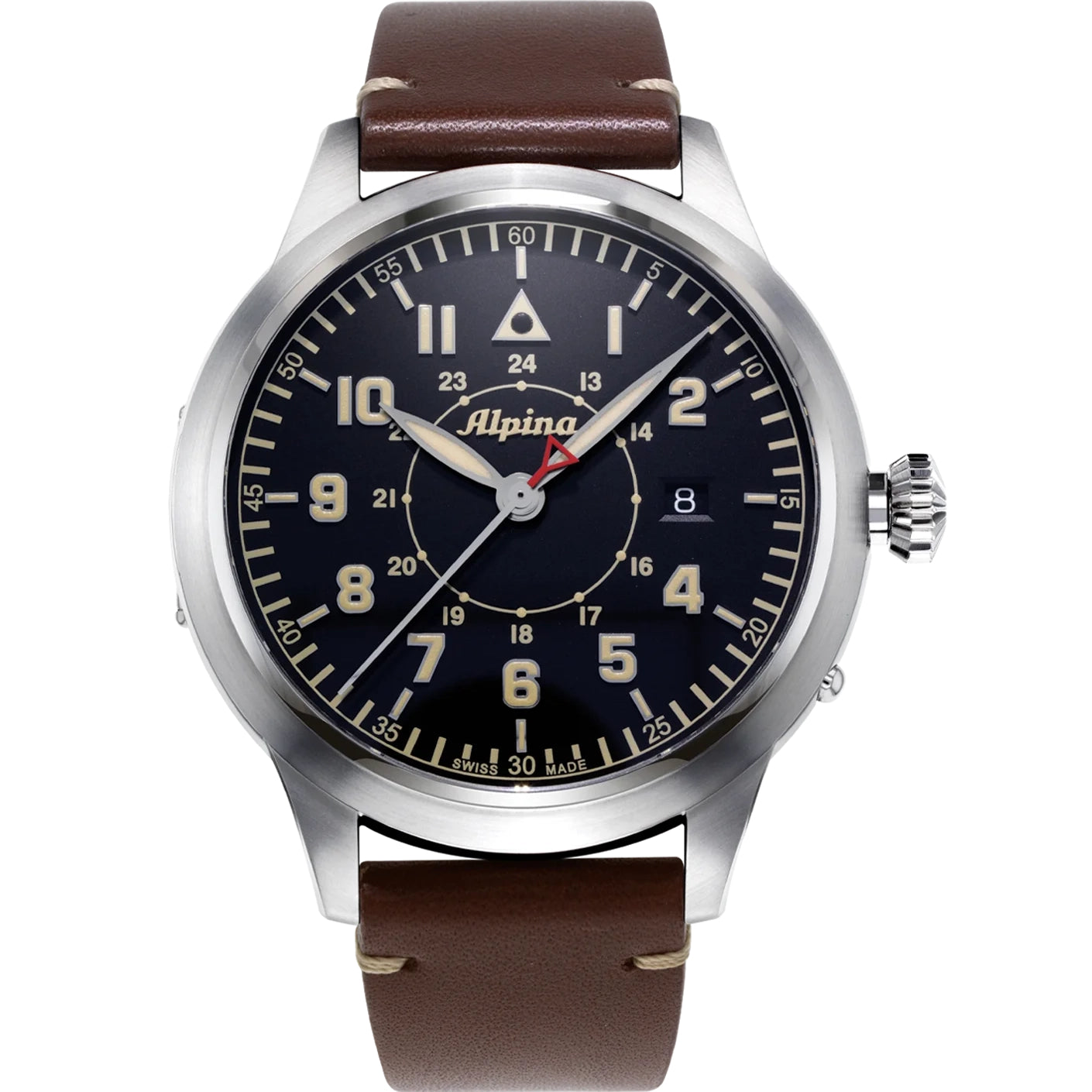 Automatic Watch - Alpina Startimer Pilot Heritage Automatic Watch AL-525BBG4SH6