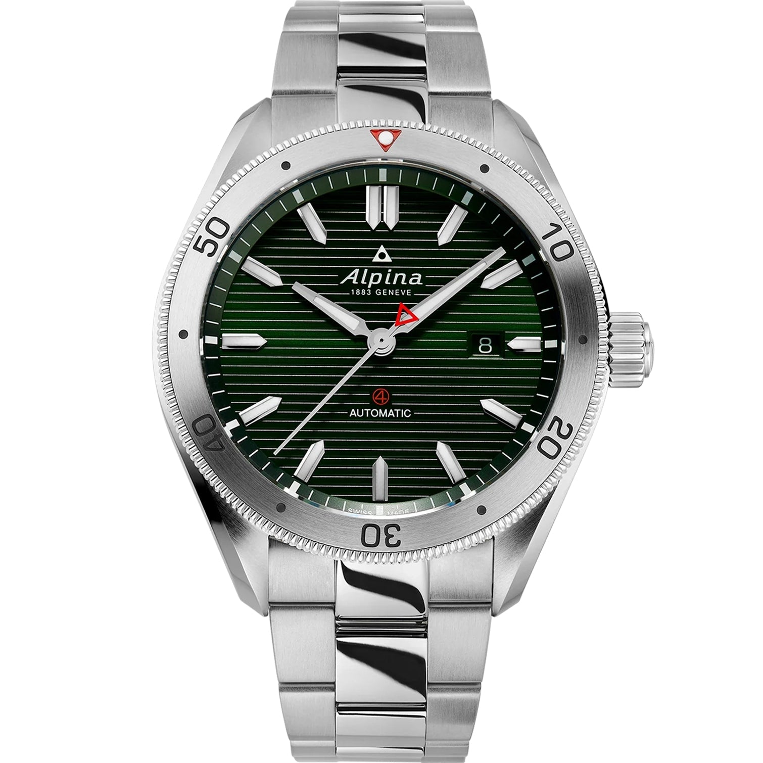 Automatic Watch - Alpina Unisex Alpiner 4 Automatic Date Watch Watch AL-525GR5AQ6