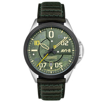 Thumbnail for Automatic Watch - AVI-8 Hitchcock Automatic Greentree Watch AV-4086-03