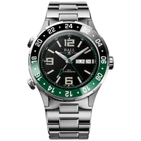 Thumbnail for Automatic Watch - Ball Roadmaster Marine GMT Men's Black Watch DG3030B-S2C-BK