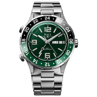 Thumbnail for Automatic Watch - Ball Roadmaster Marine GMT Men's Green Watch DG3030B-S2C-GR