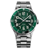 Thumbnail for Automatic Watch - Ball Roadmaster Marine GMT Titanium Chronometer Limited Edition Men's Watch DM3030B-S6C-GR