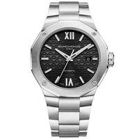 Thumbnail for Automatic Watch - Baume Mercier Men's Black Riviera Watch BM0A10621