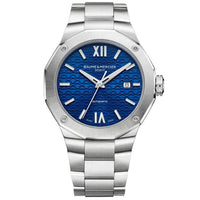 Thumbnail for Automatic Watch - Baume Mercier Men's Blue Riviera Watch BM0A10620