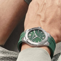 Thumbnail for Automatic Watch - Baume Mercier Men's Green Riviera Watch BM0A10618