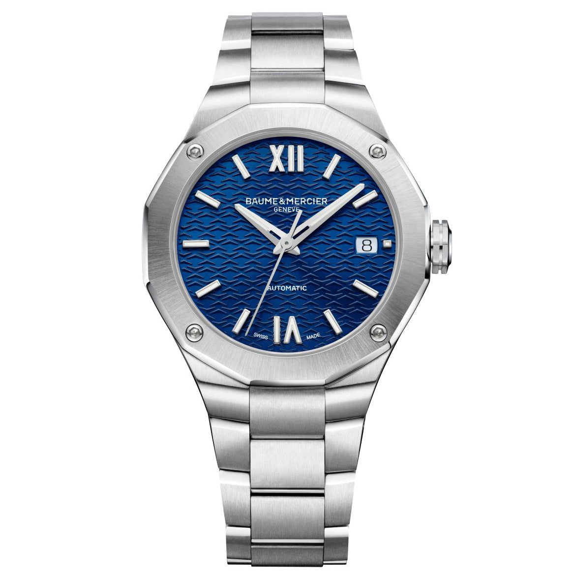 Automatic Watch - Baume & Mercier  Riviera Auto Unisex Blue Watch BM0A10679