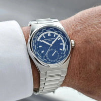 Thumbnail for Automatic Watch - Frederique Constant Highlife Worldtimer Manufacture Men's Blue Watch FC-718N4NH6B