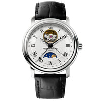 Thumbnail for Automatic Watch - Frederique Constant Men’s Classics Heart Beat Moonphase Black Watch  FC-335MC4P6