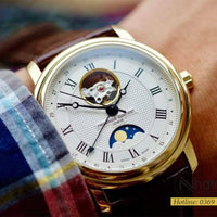 Thumbnail for Automatic Watch - Frederique Constant Men’s Classics Heart Beat Moonphase Brown Watch  FC-335MC4P5