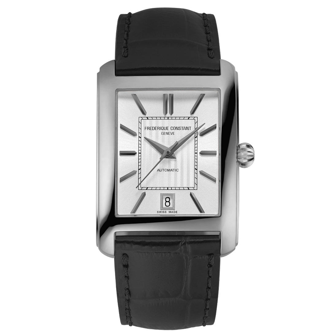 Automatic Watch - Frederique Constant Men’s Fc Classic Carree Automatic Black Watch  FC-303S4C6