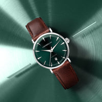 Thumbnail for Automatic Watch - Herbelin Inspiration Automatic Men's Green Watch 1647AP16BR