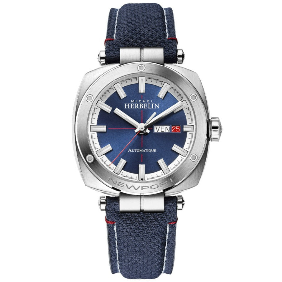 Automatic Watch - Herbelin Newport Heritage Automatic Men's Blue Watch 1764/42