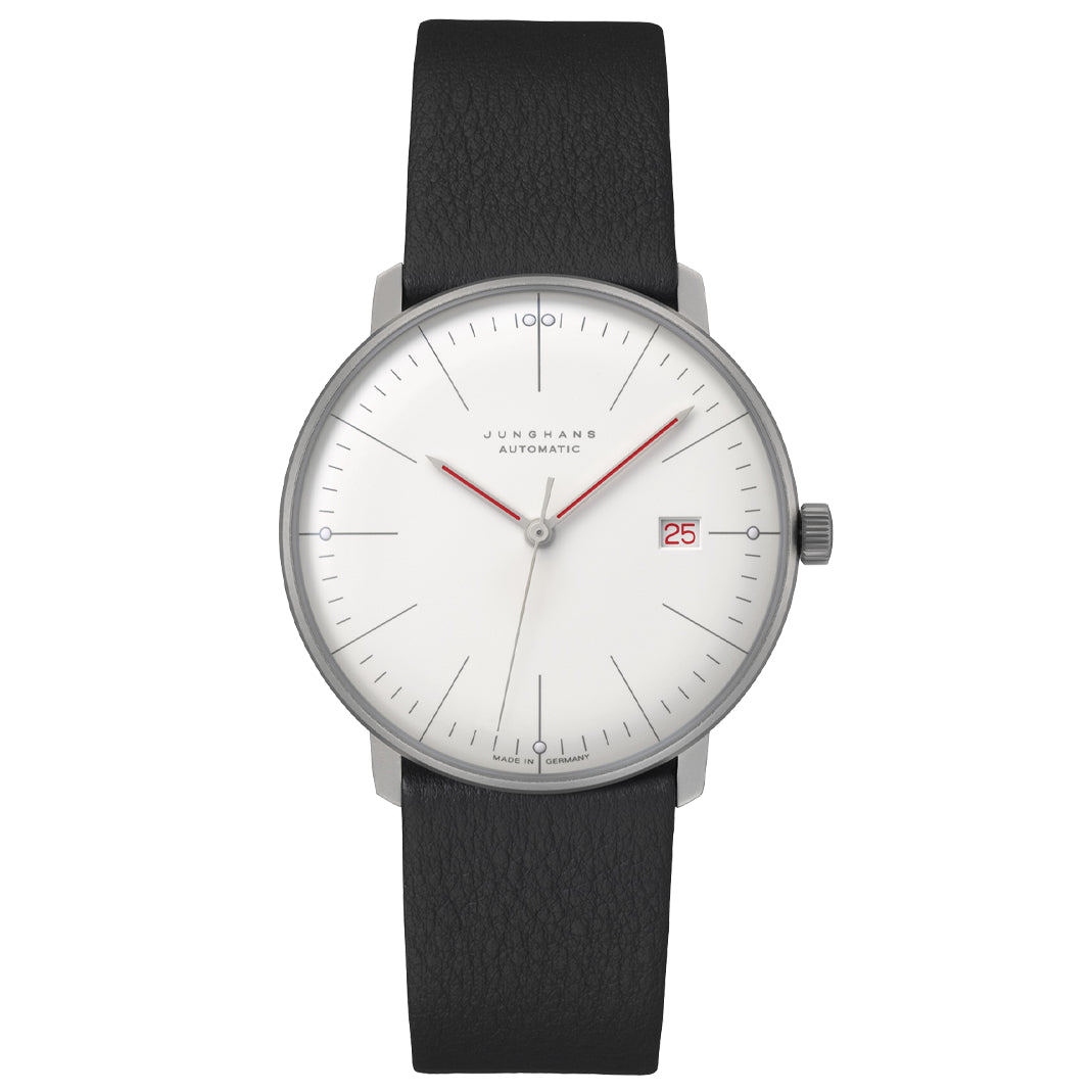 Automatic Watch - Junghans Max Bill Automatic Bauhaus Men's Black Watch 27400902