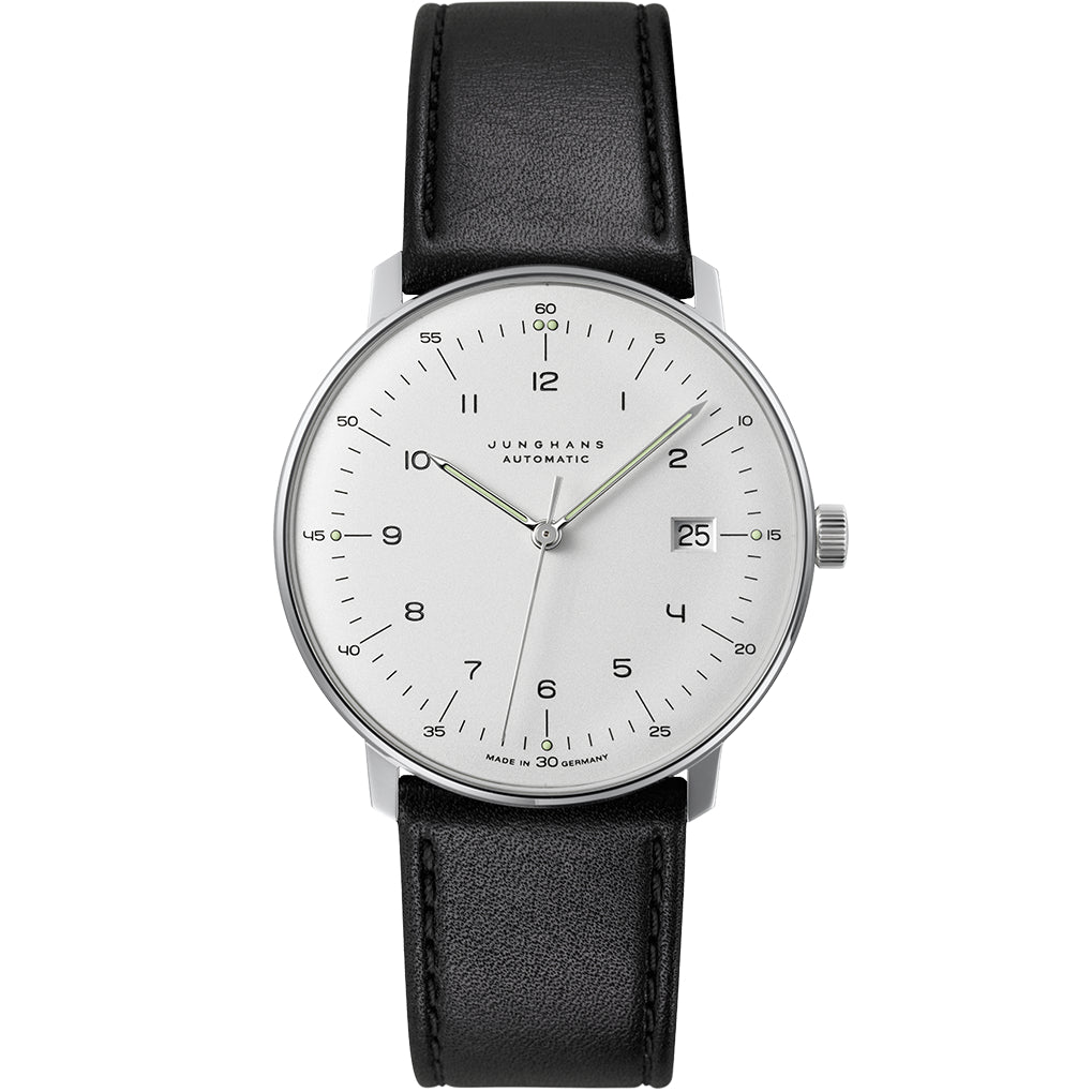 Automatic Watch - Junghans Max Bill Automatic Bauhaus Unisex Black Watch 27/4700.02