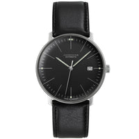 Thumbnail for Automatic Watch - Junghans Max Bill Automatic Unisex Black Watch 27/4701.02