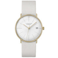 Thumbnail for Automatic Watch - Junghans Max Bill Kleine Men's White Watch 27/7006.02