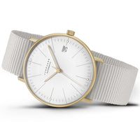 Thumbnail for Automatic Watch - Junghans Max Bill Kleine Men's White Watch 27/7006.02