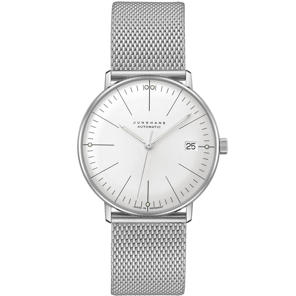 Automatic Watch - Junghans Max Bill Kleine Unisex Silver Watch 27/4106.46