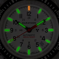 Thumbnail for Automatic Watch - Marathon Arctic Edition Large Diver's Automatic (GSAR) - 41mm White Dial No Government Markings Stainless Steel WW194006BRACE-WD