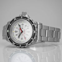 Thumbnail for Automatic Watch - Marathon Arctic Edition Large Diver's Automatic (GSAR) - 41mm White Dial No Government Markings Stainless Steel WW194006BRACE-WD