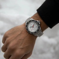 Thumbnail for Automatic Watch - Marathon Arctic Edition Large Diver's Automatic (GSAR) - 41mm White Dial No Government Markings Stainless Steel WW194006BRACE-WD