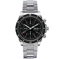 Thumbnail for Automatic Watch - Marathon Jumbo Diver/Pilot's Automatic Chronograph (CSAR) - 46mm US Government Markings Stainless Steel WW194014BRACE