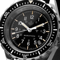 Thumbnail for Automatic Watch - Marathon Large Diver's Automatic (GSAR) - 41mm Grey Maple Dial Stainless Steel WW194006-CA-MPL