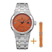 Thumbnail for Automatic Watch - Maurice Lacroix Aikon Automatic Limited Summer Edition 42mm Men's Orange Watch AI6008-SS00F-530-E