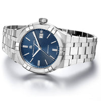 Thumbnail for Automatic Watch - Maurice Lacroix Men's Blue Aikon Automatic Stainless Steel Watch AI6008-SS002-430-1