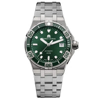 Thumbnail for Automatic Watch - Maurice Lacroix Men's Green Aikon Automatic Watch AI6057-SSL52-630-1