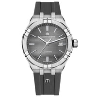 Thumbnail for Automatic Watch - Maurice Lacroix Men's Grey Aikon Automatic Rubber Watch AI6008-SS000-230-2