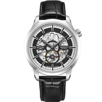 Thumbnail for Automatic Watch - Rotary Greenwich Skeleton Men's Black Watch GS02945/87