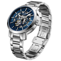 Thumbnail for Automatic Watch - Rotary Greenwich Skeleton Men's Blue Watch GB05350/05