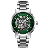 Thumbnail for Automatic Watch - Rotary Greenwich Skeleton Men's Green Watch B05350/24