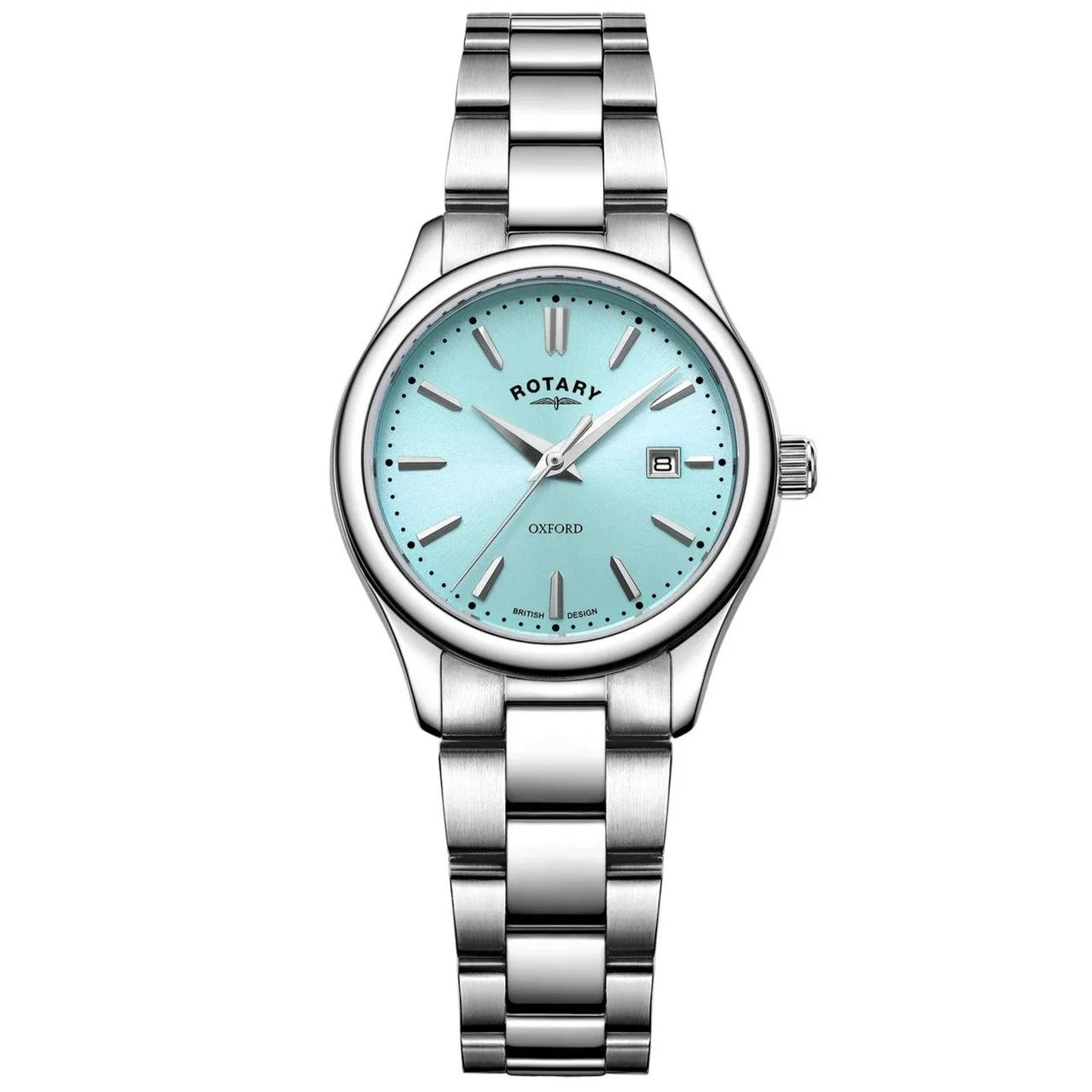 Automatic Watch - Rotary Oxford  Auto Ladies Silver Watch LB05092/77