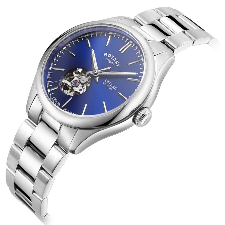 Automatic Watch - Rotary Oxford  Auto Men's Blue Watch GB05095/05