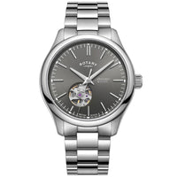 Thumbnail for Automatic Watch - Rotary Oxford  Auto Men's Silver Watch GB05095/74