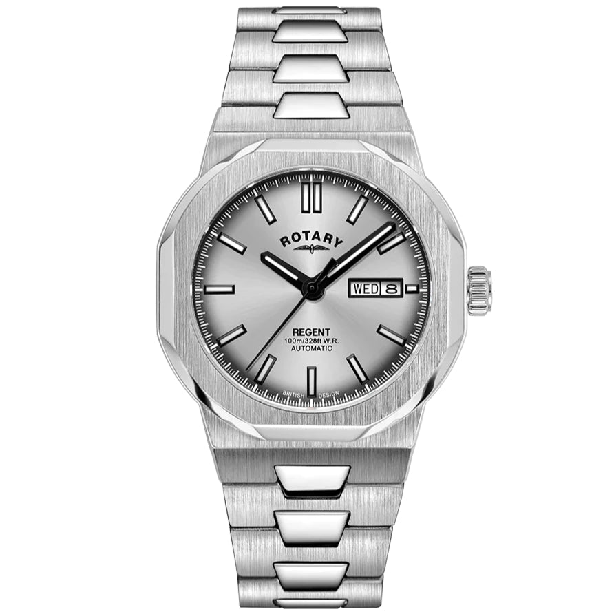 Automatic Watch - Rotary Regent Auto Men's Grey Watch GB05490/06