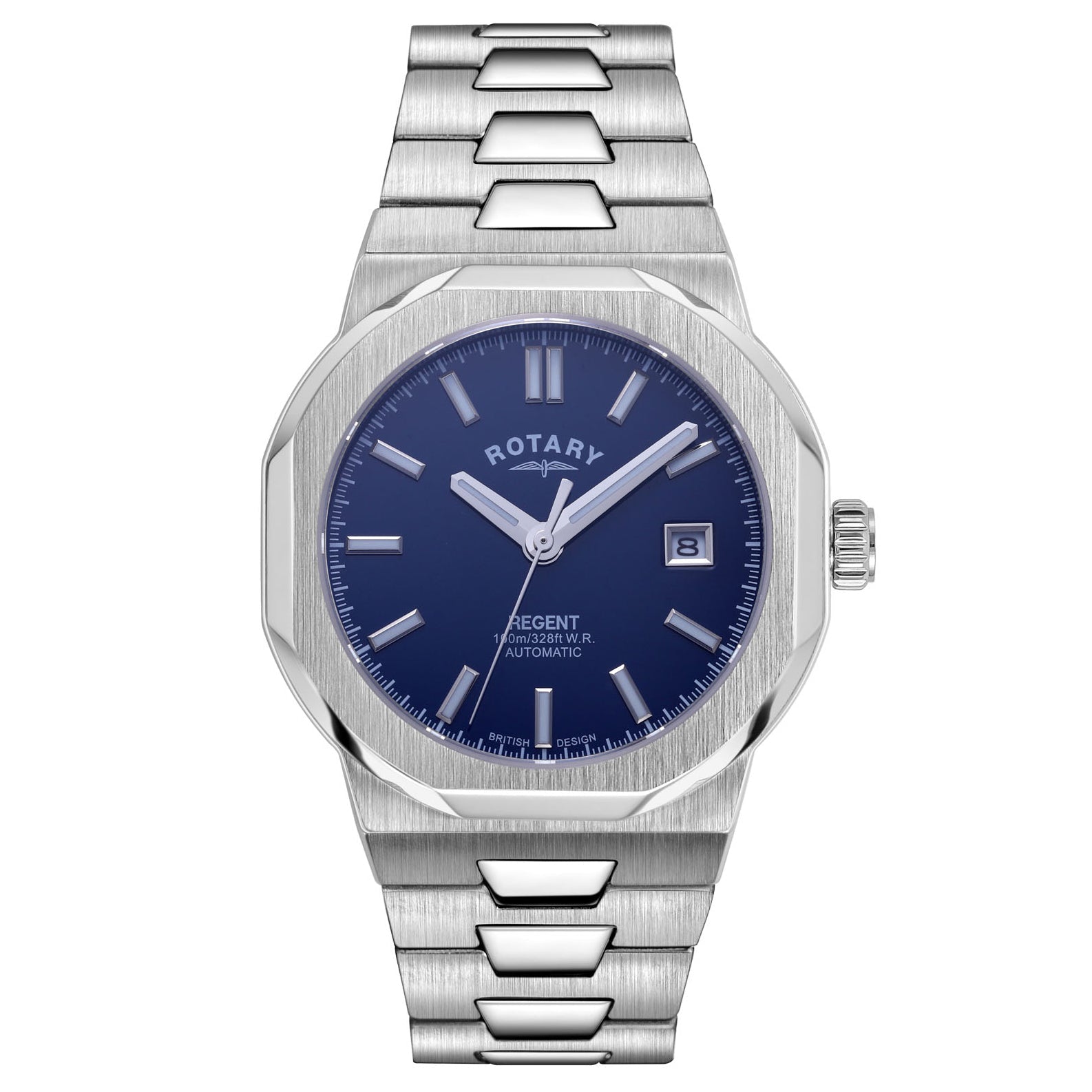 Automatic Watch - Rotary Regent Men's Blue Watch GB05410/05