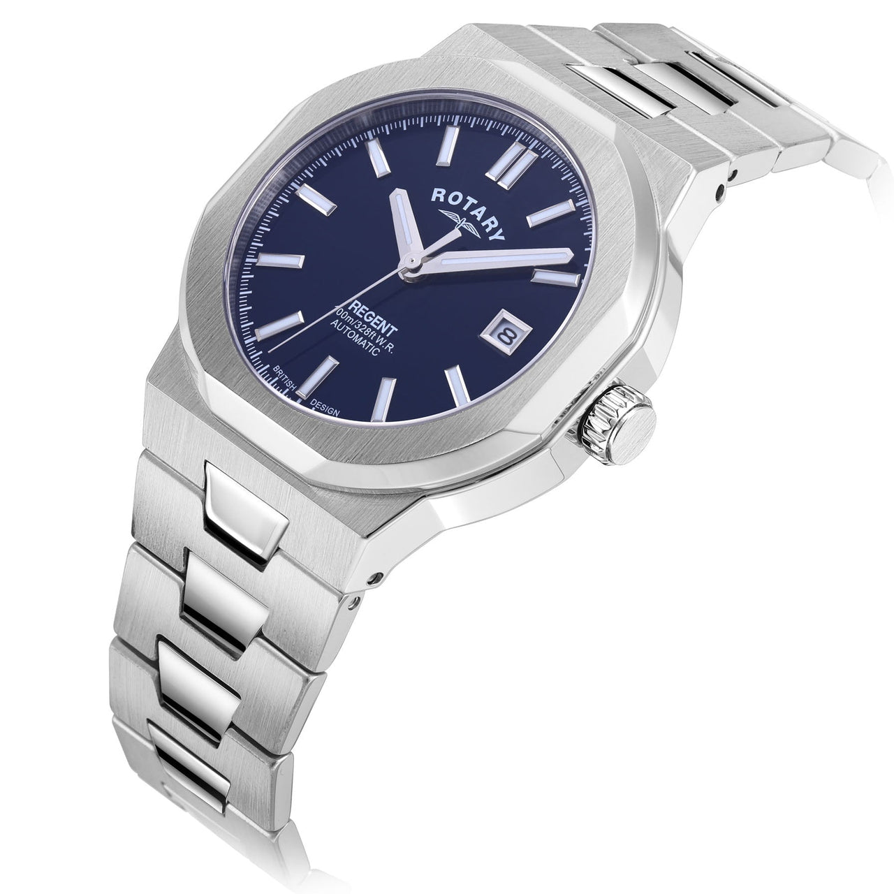 Automatic Watch - Rotary Regent Men's Blue Watch GB05410/05