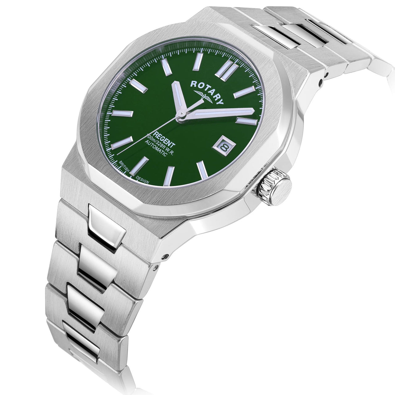 Automatic Watch - Rotary Regent Men's Green Watch GB05410/24